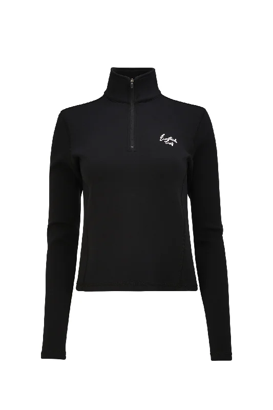 Black Women's Tech Fleece Quarter Zip