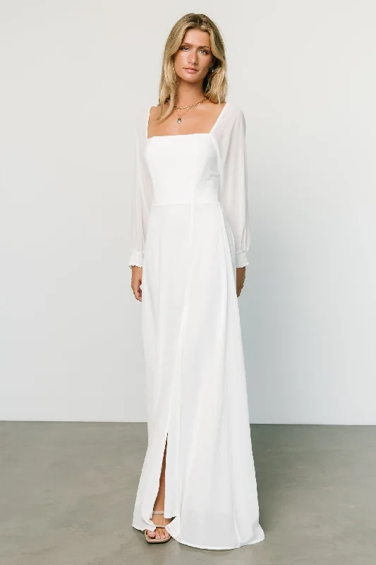 Giselle Maxi Dress | White