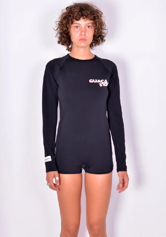 GUACAMOLE 20-1038-BLK LONG SLEEVE WETSUITS BLACK