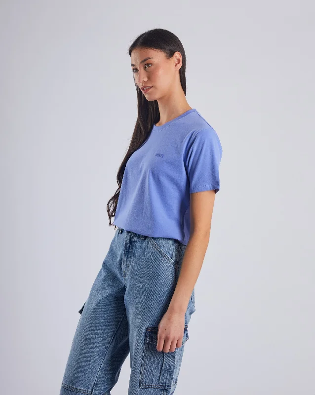 Jada Basic O Neck Blueberry Crush