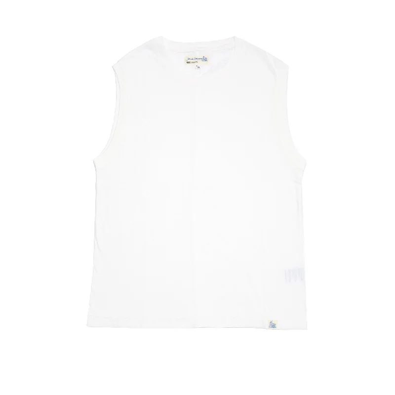 Merz b Schwanen Women's Good Basics Sleeveless Top in White