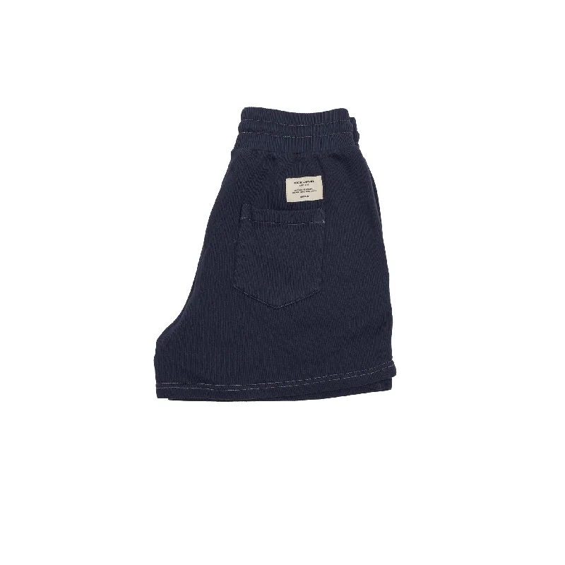 Merz b Schwanen Womens Sweat Shorts in Denim Blue