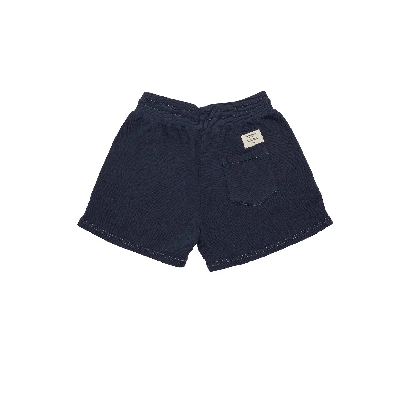 Merz b Schwanen Womens Sweat Shorts in Denim Blue