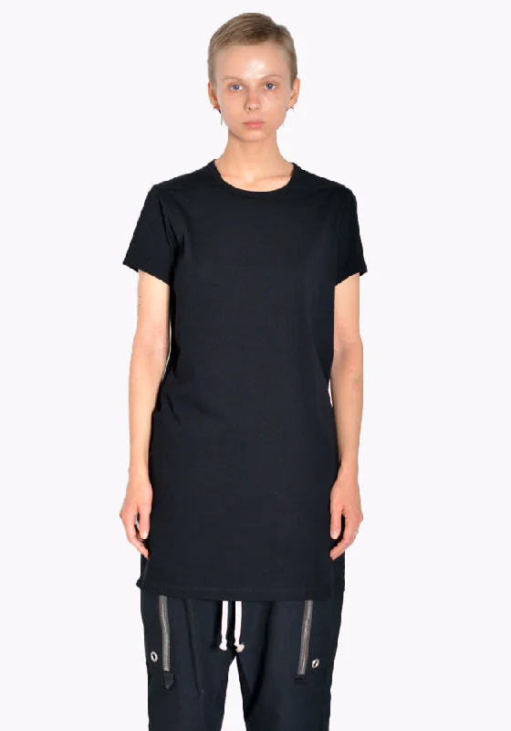 RICK OWENS RP02B6203 JA LEVEL T-SHIRT BLACK