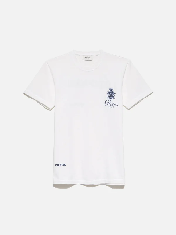 Ritz Women's Logo Tee -- Blanc