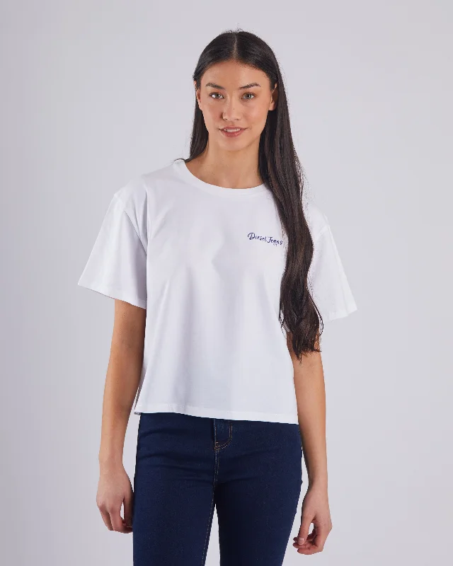 Linnea Tee Dove White