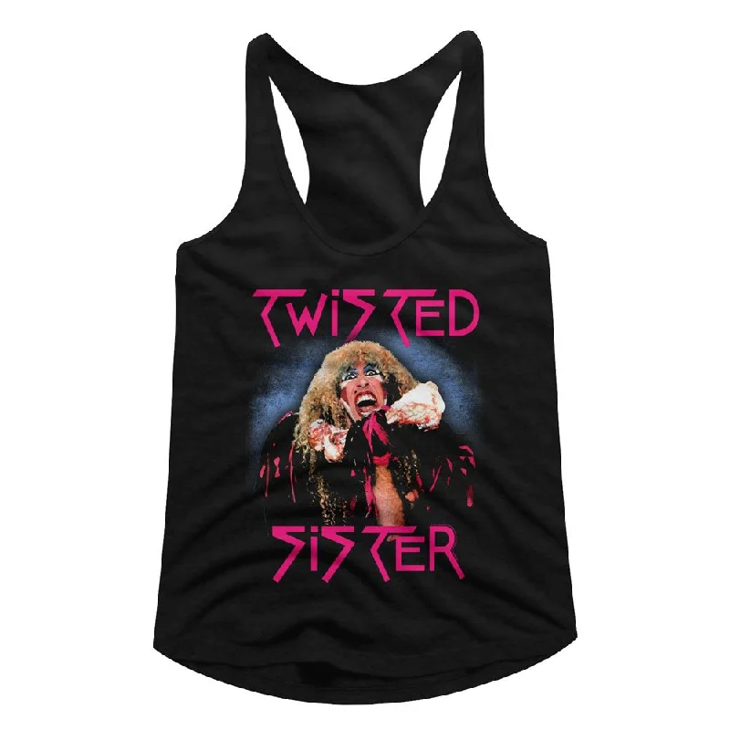 Twisted Sister Twisted Dee Racerback Tank Top