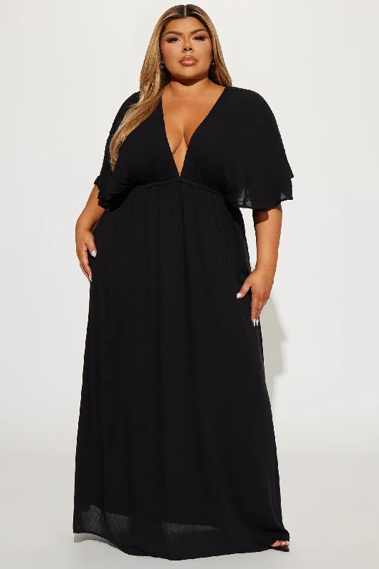 Vivienne Maxi Dress - Black