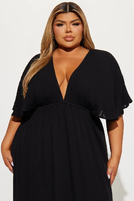 Vivienne Maxi Dress - Black