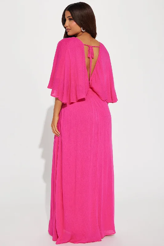 Vivienne Maxi Dress - Fuchsia