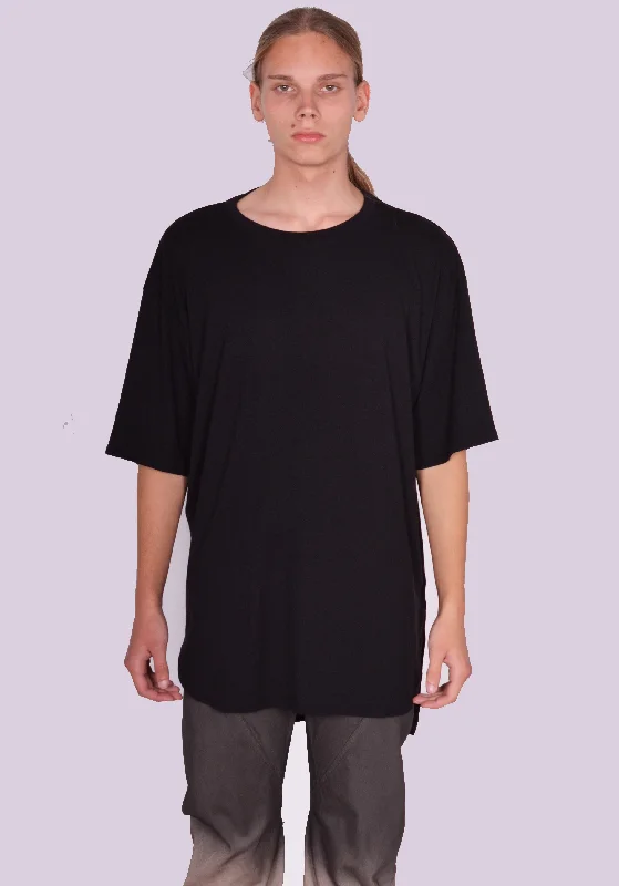 YUIKI SHIMOJI OVERSIZE T-SHIRT BLACK