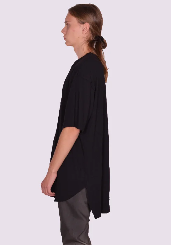 YUIKI SHIMOJI OVERSIZE T-SHIRT BLACK