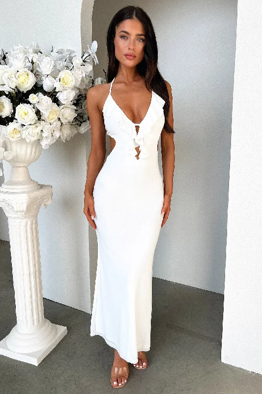 Zaric Maxi Dress - White