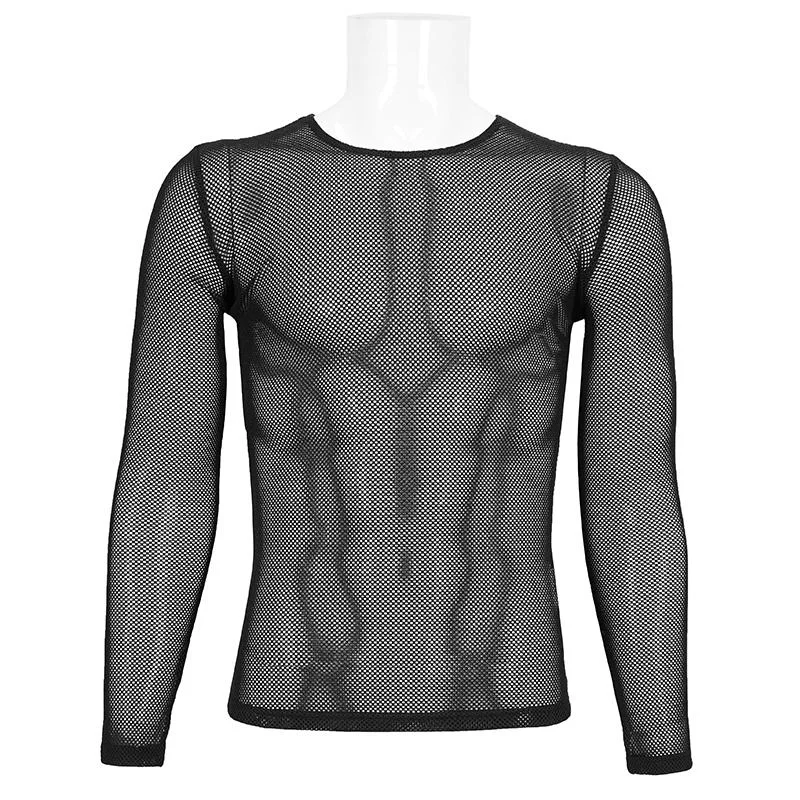 UNISEX Chemical X Mesh Long Sleeve Top