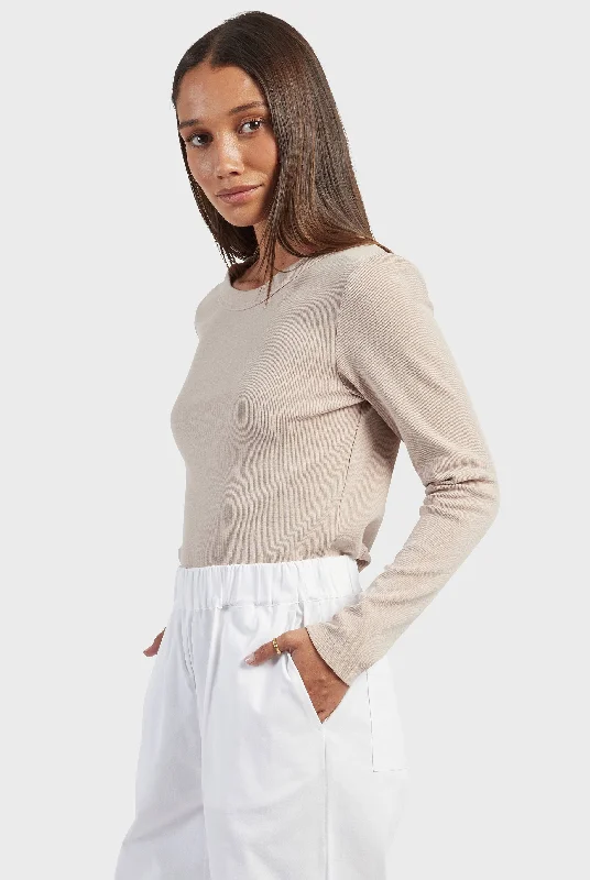 Essential Rib Long Sleeve