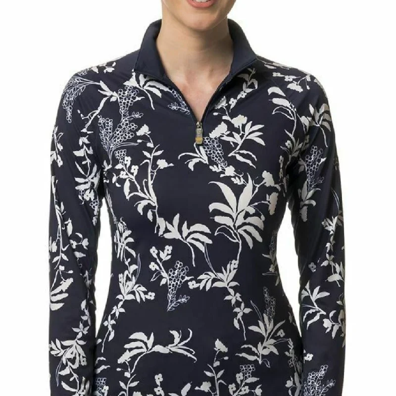 Kastel Long Sleeve Sunshirt Navy Floral