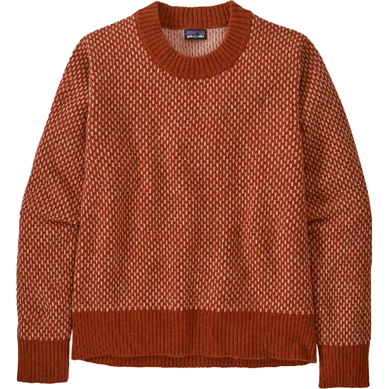 Women's Recycled Wool-Blend Crewneck Sweater